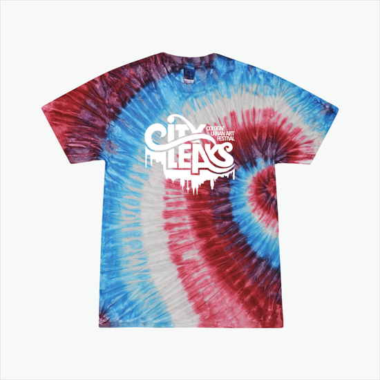 Tie Dyed Cotton Tee Adult