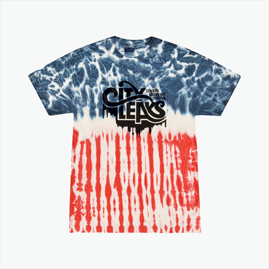 Tie Dyed Cotton Tee Adult