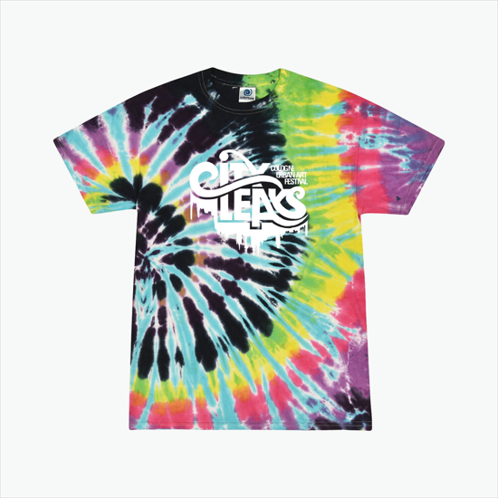 Tie Dyed Cotton Tee Adult