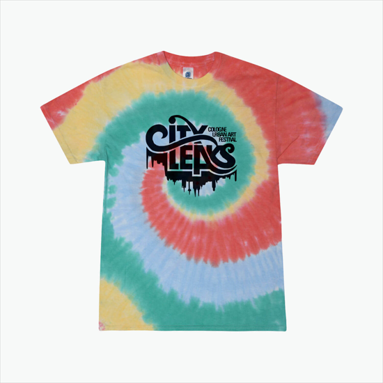 Tie Dyed Cotton Tee Adult