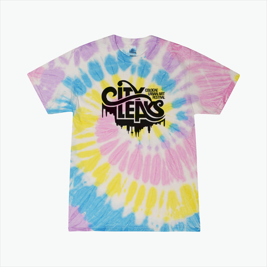 Tie Dyed Cotton Tee Adult