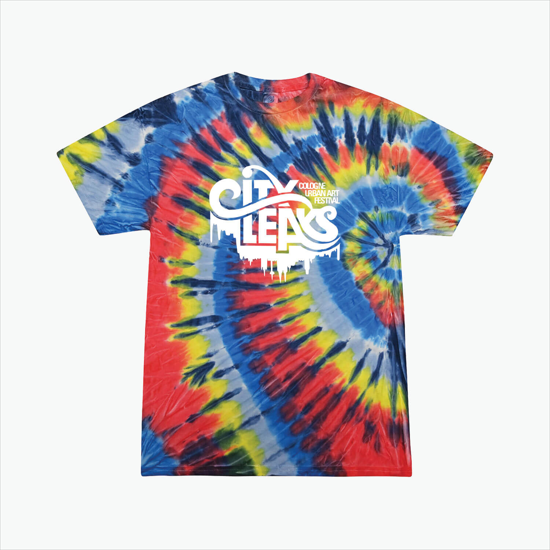 Tie Dyed Cotton Tee Adult
