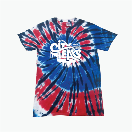 Tie Dyed Cotton Tee Adult