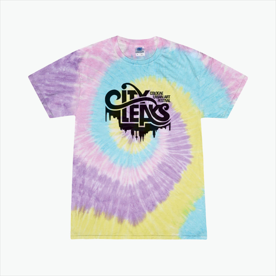 Tie Dyed Cotton Tee Adult