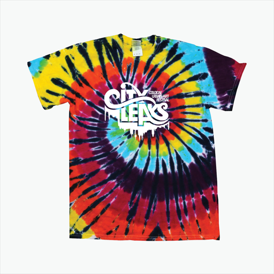 Tie Dyed Cotton Tee Adult
