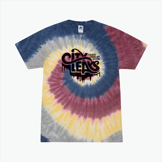Tie Dyed Cotton Tee Adult