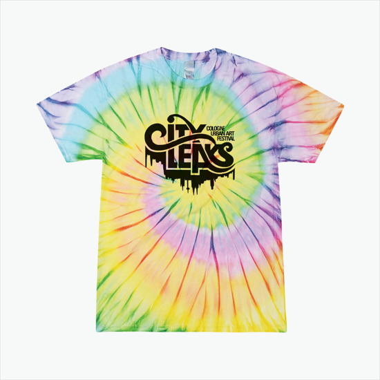 Tie Dyed Cotton Tee Adult