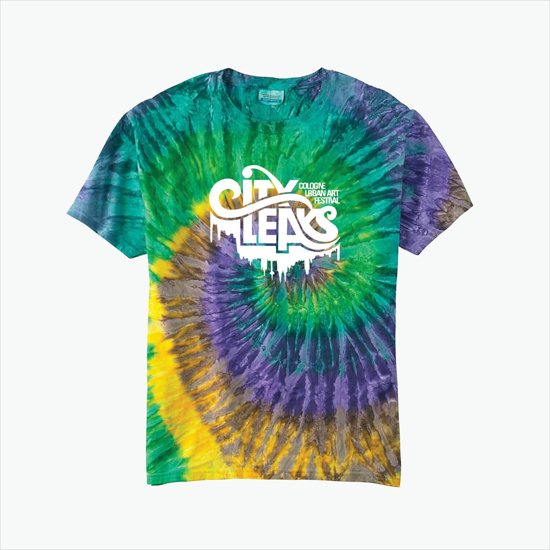 Tie Dyed Cotton Tee Adult
