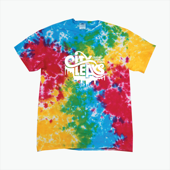 Tie Dyed Cotton Tee Adult