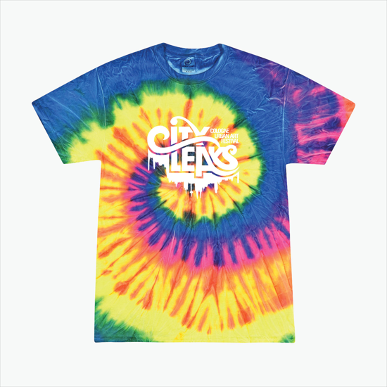 Tie Dyed Cotton Tee Adult