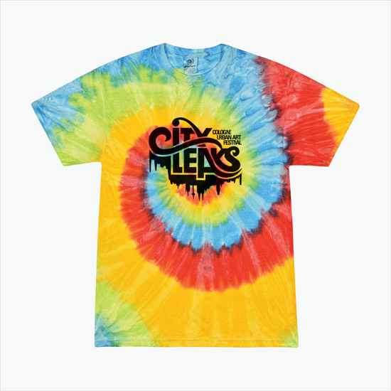 Tie Dyed Cotton Tee Adult
