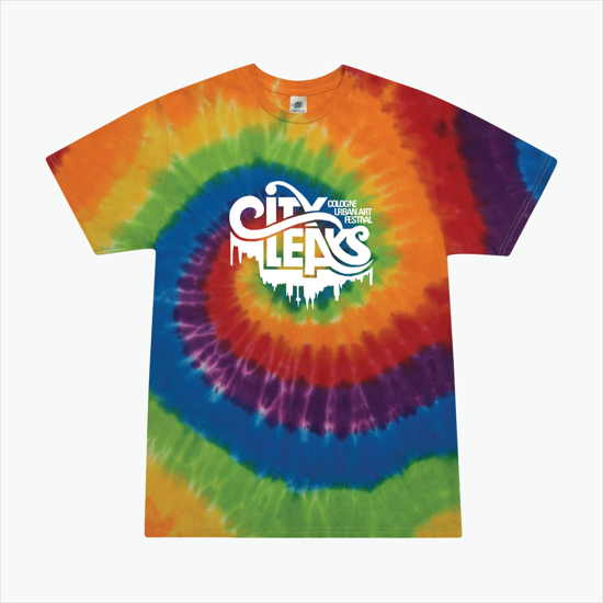 Tie Dyed Cotton Tee Adult
