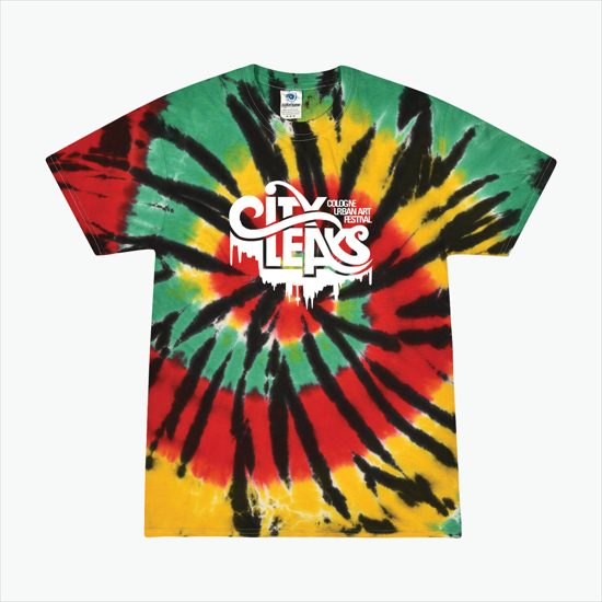 Tie Dyed Cotton Tee Adult