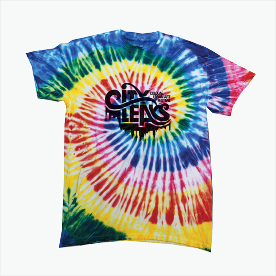 Tie Dyed Cotton Tee Adult