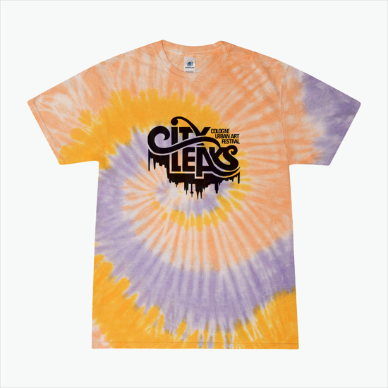 Tie Dyed Cotton Tee Adult