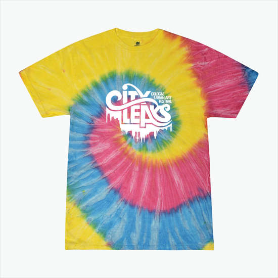 Tie Dyed Cotton Tee Adult