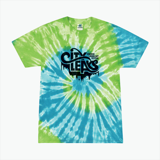 Tie Dyed Cotton Tee Adult