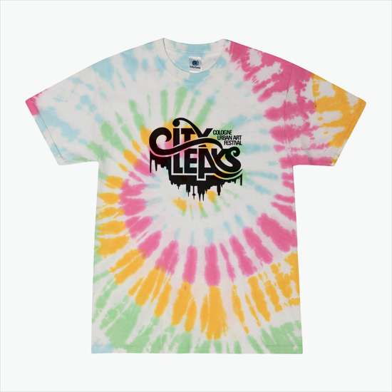 Tie Dyed Cotton Tee Adult