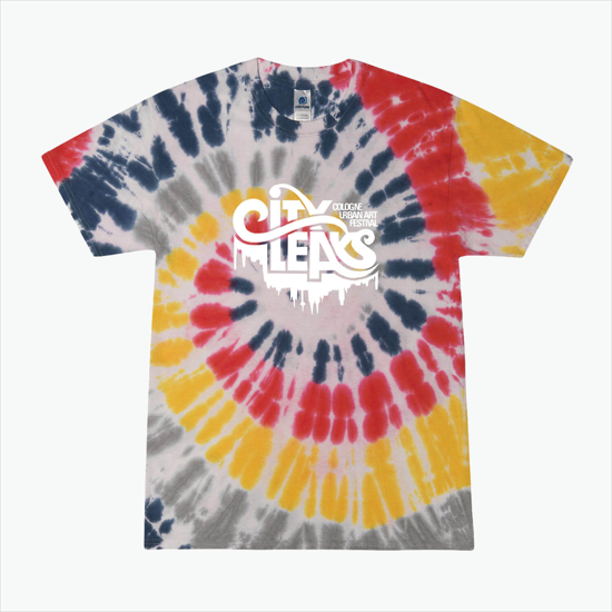 Tie Dyed Cotton Tee Adult