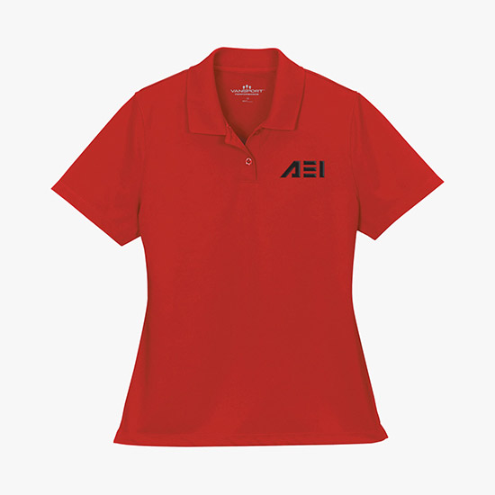Vansport Omega Solid Mesh Tech Polo - Women's