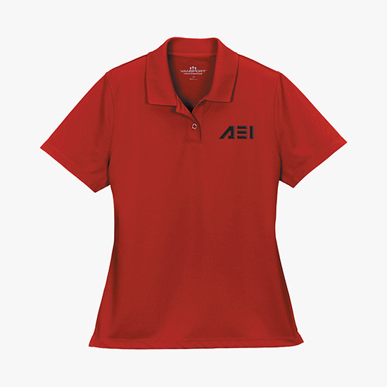 Vansport Omega Solid Mesh Tech Polo - Women's