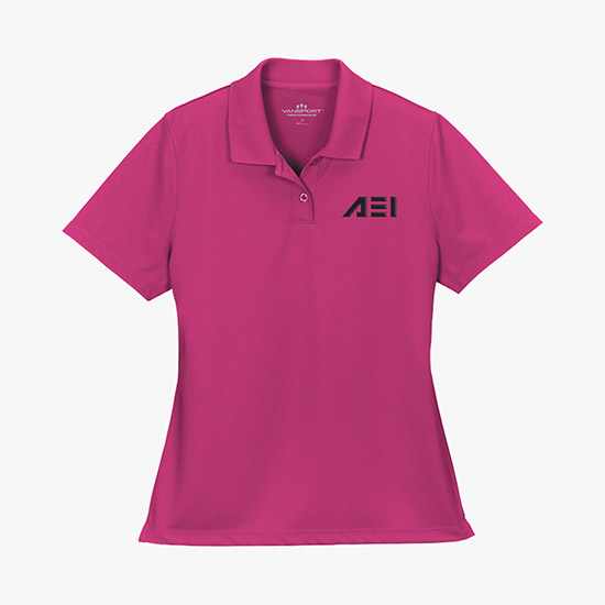 Vansport Omega Solid Mesh Tech Polo - Women's