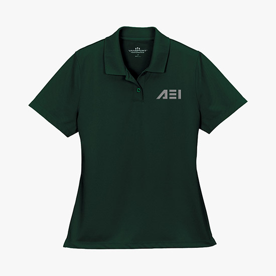 Vansport Omega Solid Mesh Tech Polo - Women's