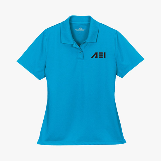 Vansport Omega Solid Mesh Tech Polo - Women's
