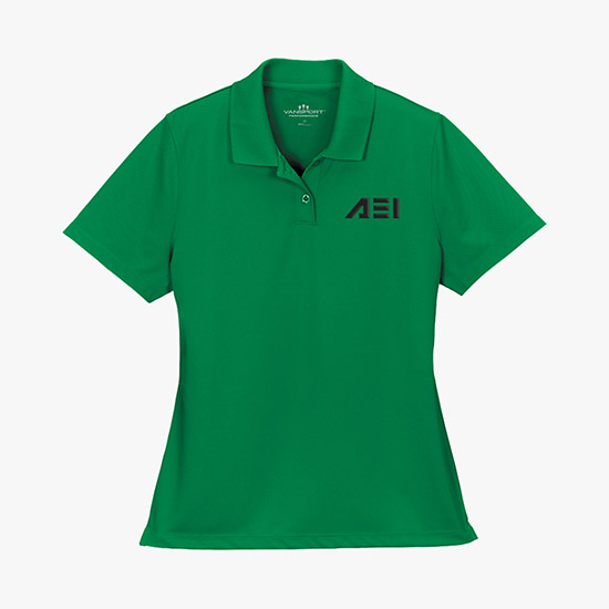 Vansport Omega Solid Mesh Tech Polo - Women's