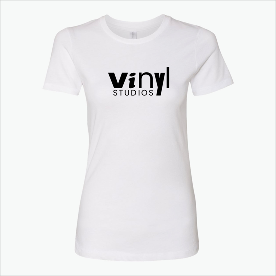 Next Level Fitted Crew T-Shirt - Women's - White