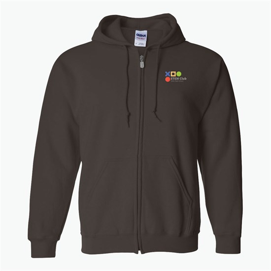 Gildan® Full-Zip Hoodie - Men's - Colors