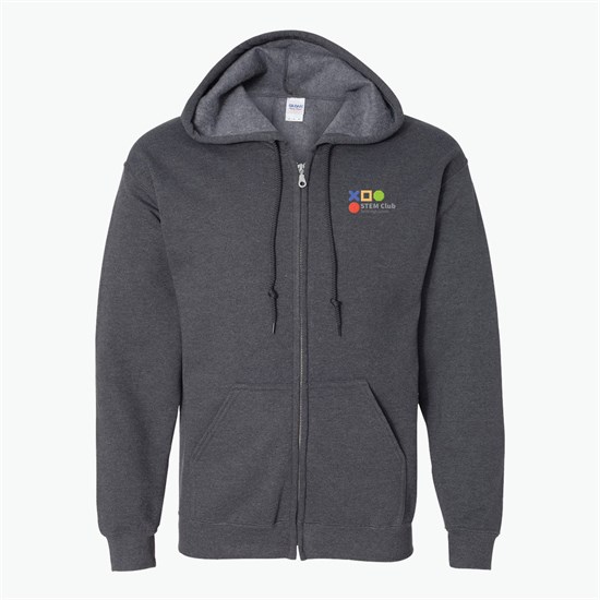 Gildan® Full-Zip Hoodie - Men's - Colors