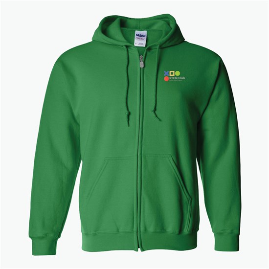 Gildan® Full-Zip Hoodie - Men's - Colors