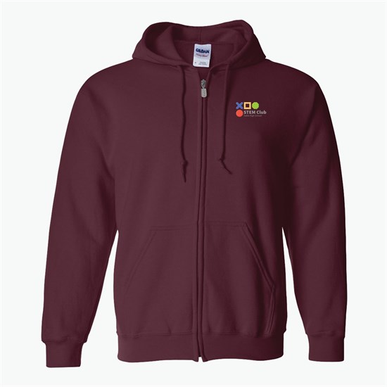 Gildan® Full-Zip Hoodie - Men's - Colors