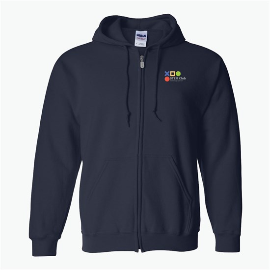 Gildan® Full-Zip Hoodie - Men's - Colors