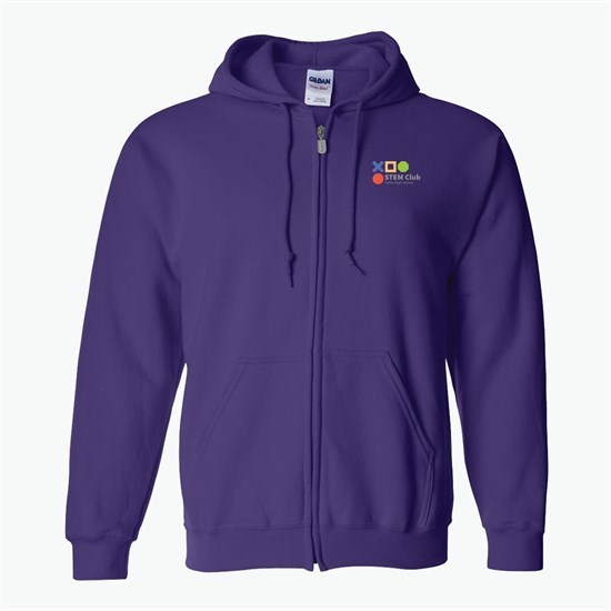 Gildan® Full-Zip Hoodie - Men's - Colors