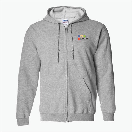 Gildan® Full-Zip Hoodie - Men's - Colors
