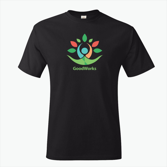 Full Color Hanes Authentic T-Shirt - Colors