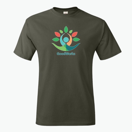 Full Color Hanes Authentic T-Shirt - Colors