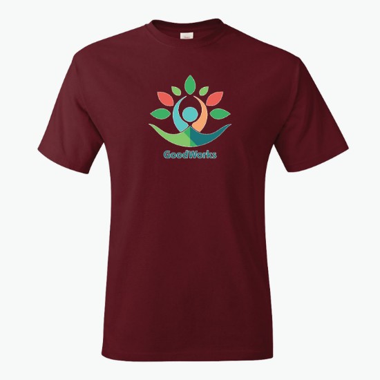 Full Color Hanes Authentic T-Shirt - Colors