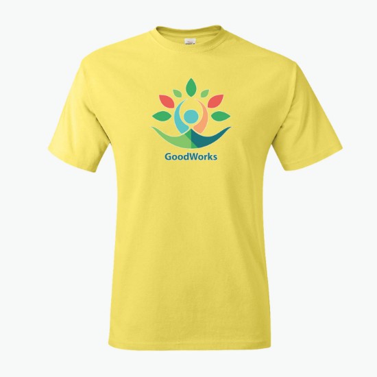 Full Color Hanes Authentic T-Shirt - Colors