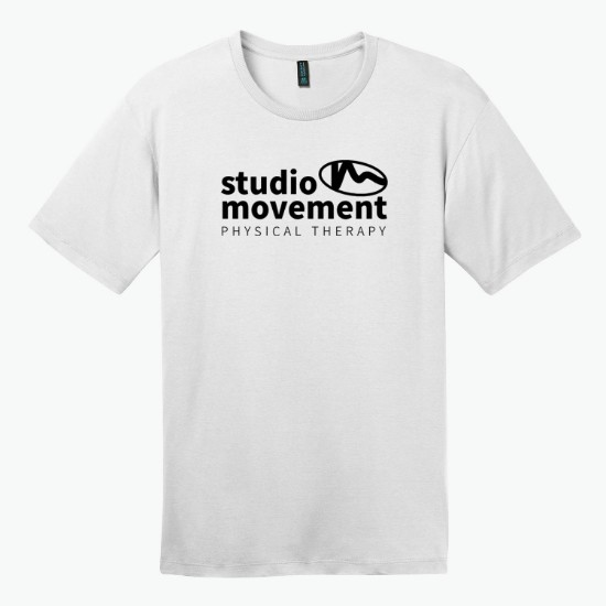 District Made Perfect Weight Crew Tee - Men's - White