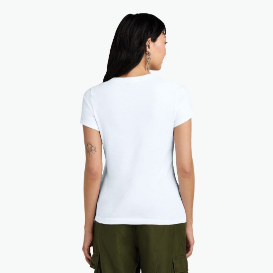 District Made Perfect Weight Crew Tee - Women's - White