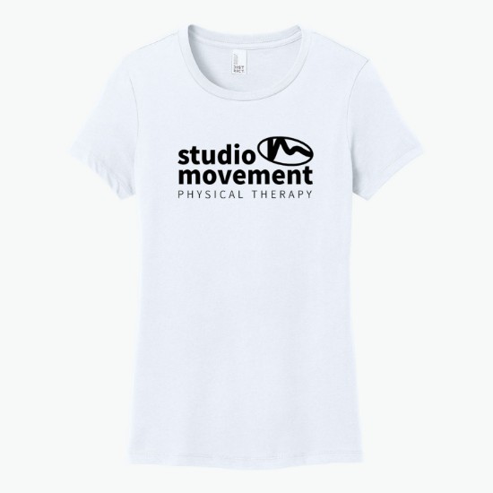 District Made Perfect Weight Crew Tee - Women's - White