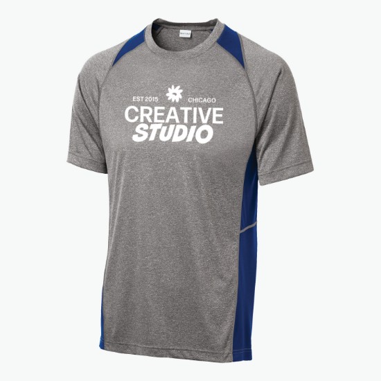 Sport Tek® Heather Colorblock Contender T-Shirt
