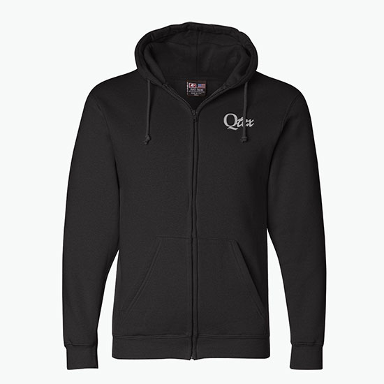 Bayside USA Made Full Zip Hoodie - Embroidered