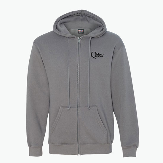 Bayside USA Made Full Zip Hoodie - Embroidered