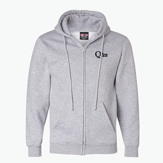 Bayside USA Made Full Zip Hoodie - Embroidered