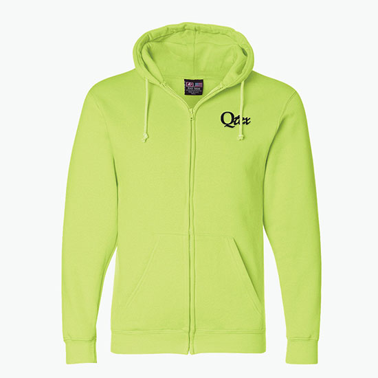 Bayside USA Made Full Zip Hoodie - Embroidered