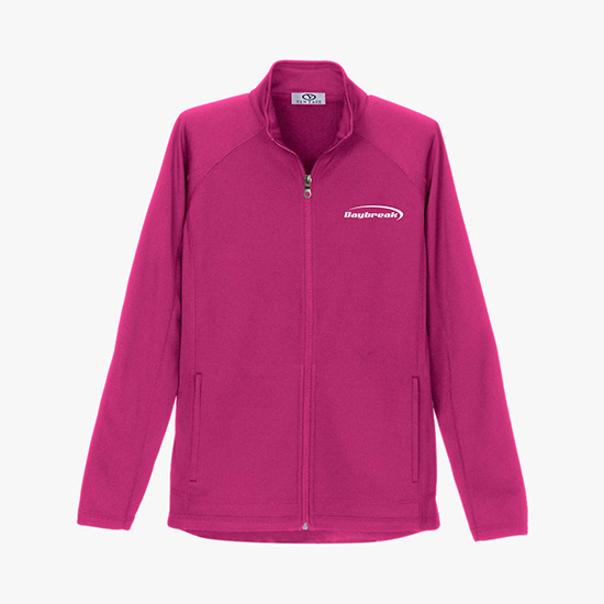 Brushed Back Micro-Fleece Full-Zip Jacket - Women's